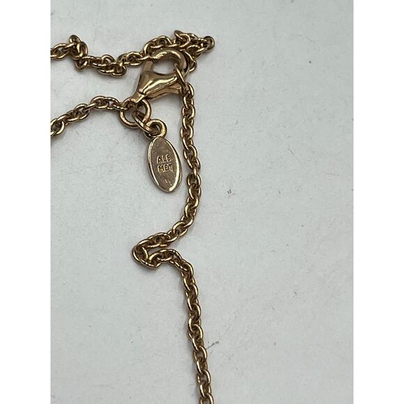 Pandora Floating Locket Rose Gold Plated Tone Long Pendant with Charms Retired - Picture 7 of 11